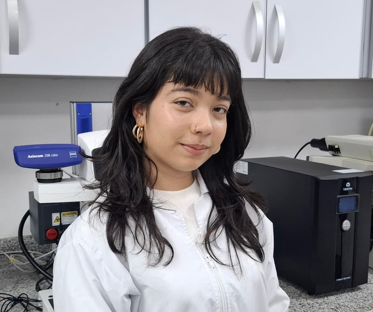Danna Gómez, la joven promesa científica de Cartagena. // Foto: cortesía - Danna Gómez