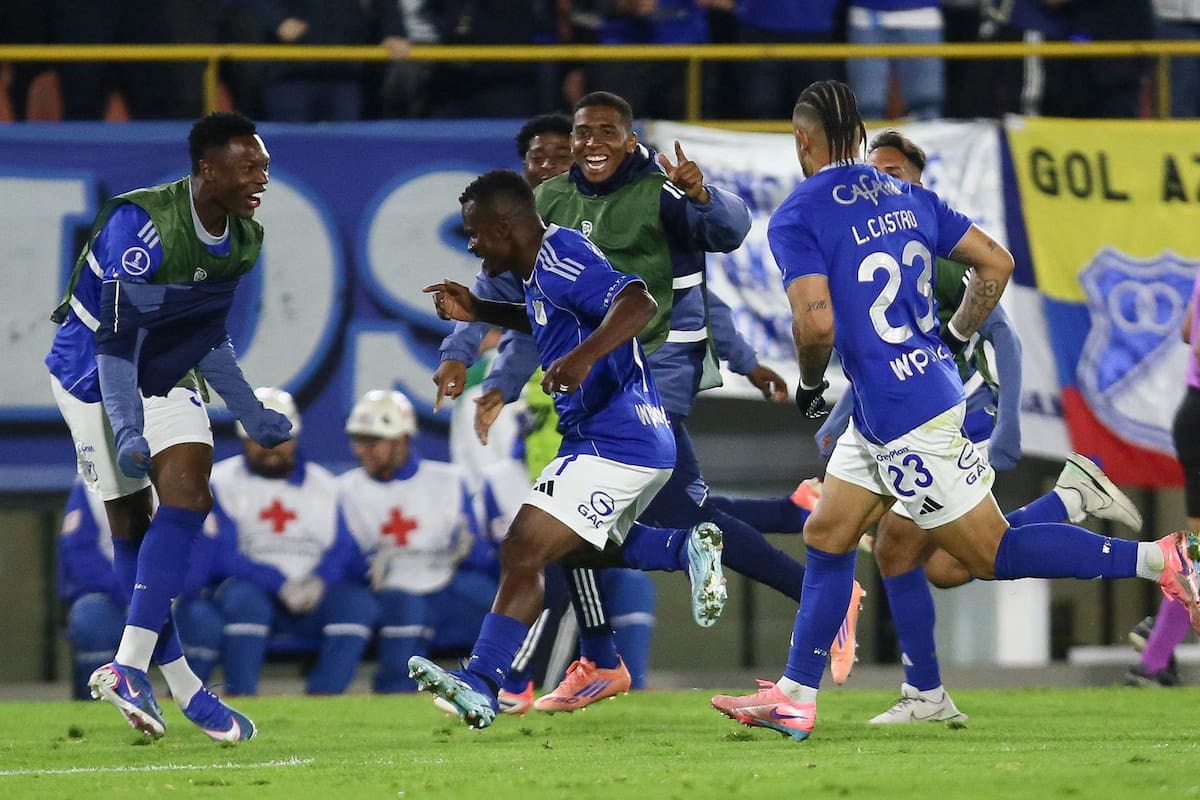 Video: con este golazo ganó Millonarios en la Sudamericana