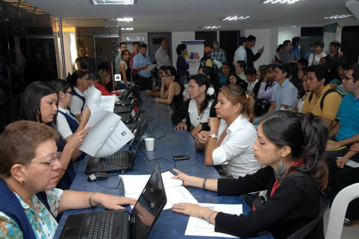 Imagen para ilustrar vacantes en Colombia. (Foto: Jaime del Río /VANGUARDIA LIBERAL )