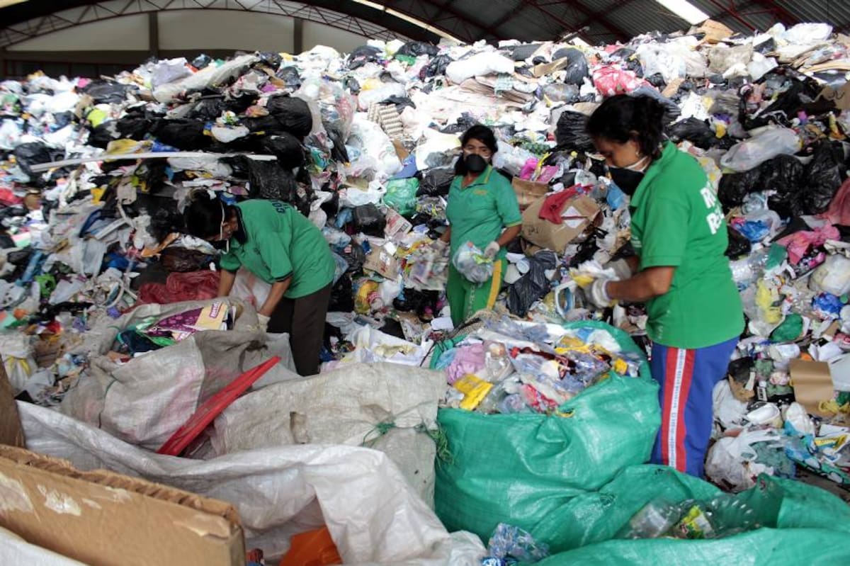 Cartón, plástico y vidrio son los materiales que más reciclan los gironeses, de acuerdo con la empresa de recolección Caralimpia. (Foto: Archivo / VANGUARDIA LIBERAL)