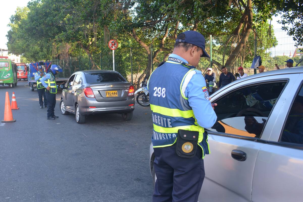 Operativos del DATT dejan más de 20 comparendos y 5 inmovilizaciones