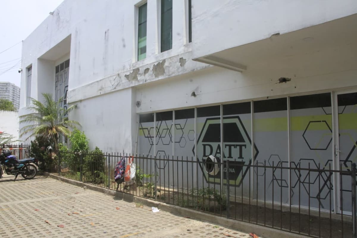 El Departamento Administrativo de Tránsito y Transporte (DATT) abrió un proceso de selección abreviada de menor cuantía para contratar obras de adecuación en la sede de Manga. // Foto: Julio Castaño.