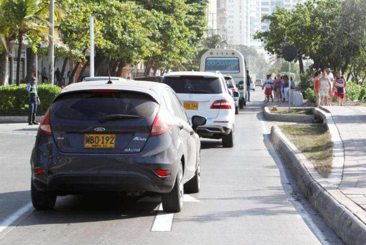 El plan piloto del DATT se ubica a la altura de la Base Naval.// Foto cortesía