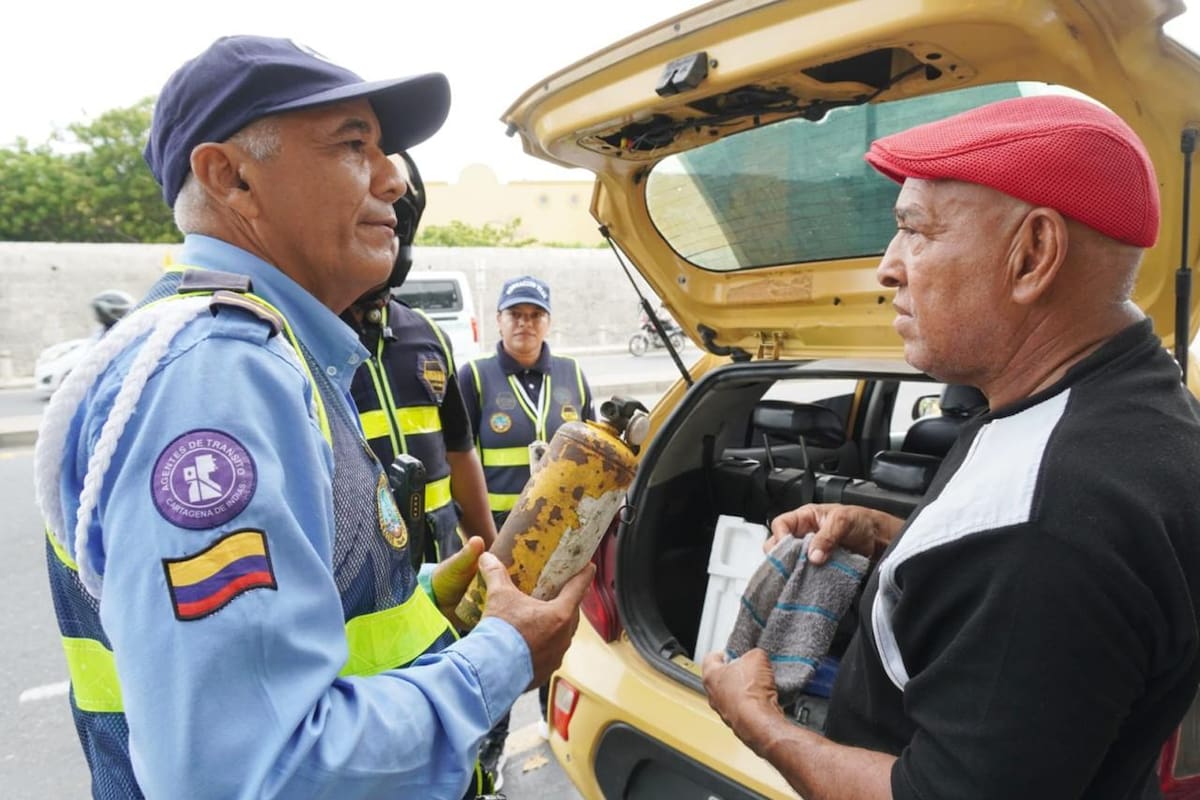 Ola de calor en Cartagena: DATT da recomendaciones preventivas a conductores