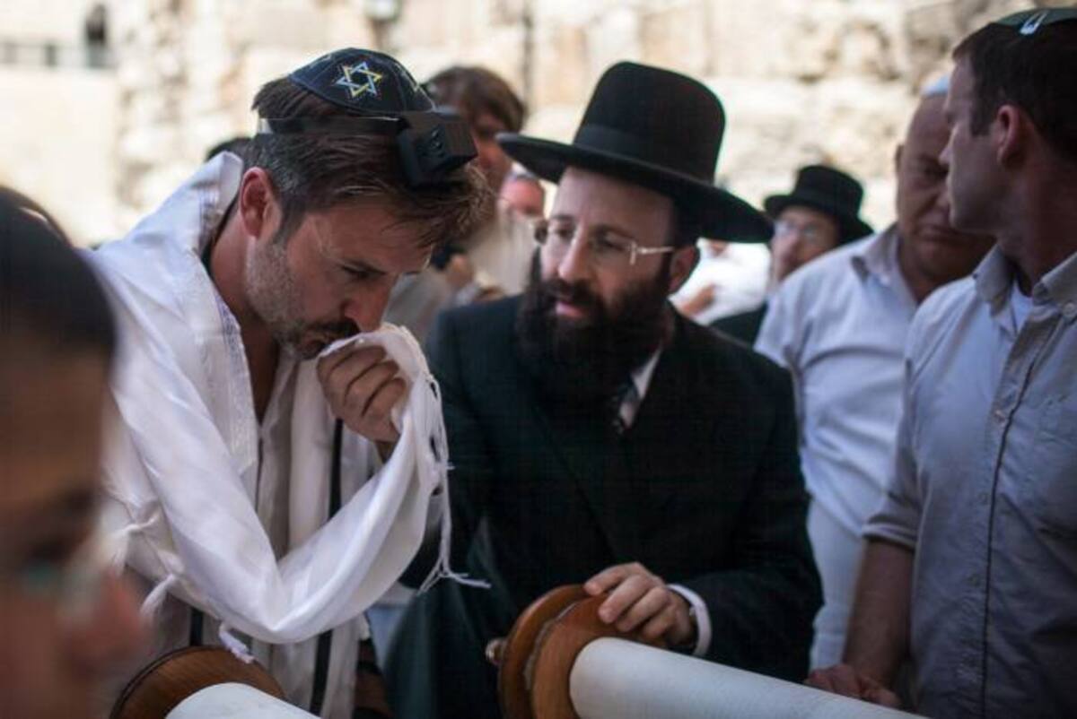 David Arquette celebró en Israel su Bar Mitzva. AP