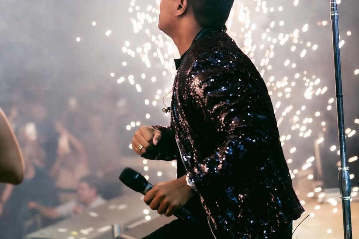 En video: se desploma escenario de concierto de cantante vallenato en Bolívar