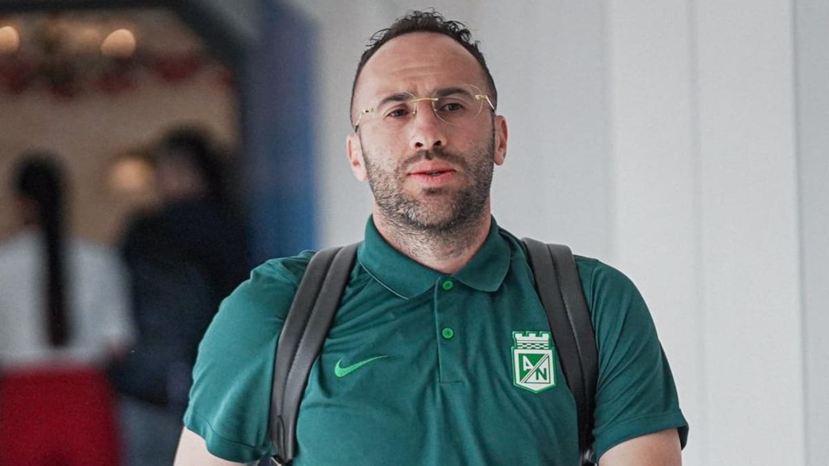 David Ospina retorna a la convocatoria de Atlético Nacional para enfrentar la jornada siete de la Liga BetPlay ante Fortaleza CEIF. Foto: Atlético Nacional.
