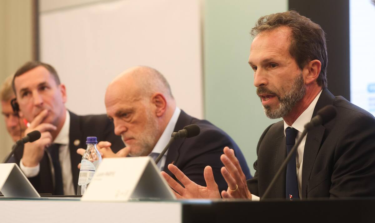 David Terrier, presidente de FIFPRO Europa. //EFE