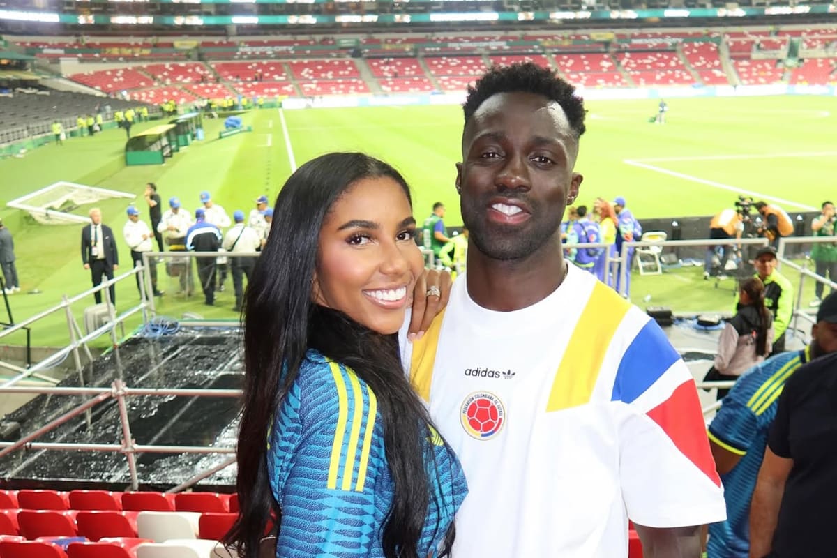 Esposa de Davinson Sánchez le dedicó sentidas palabras: “Un solo momento no te define”