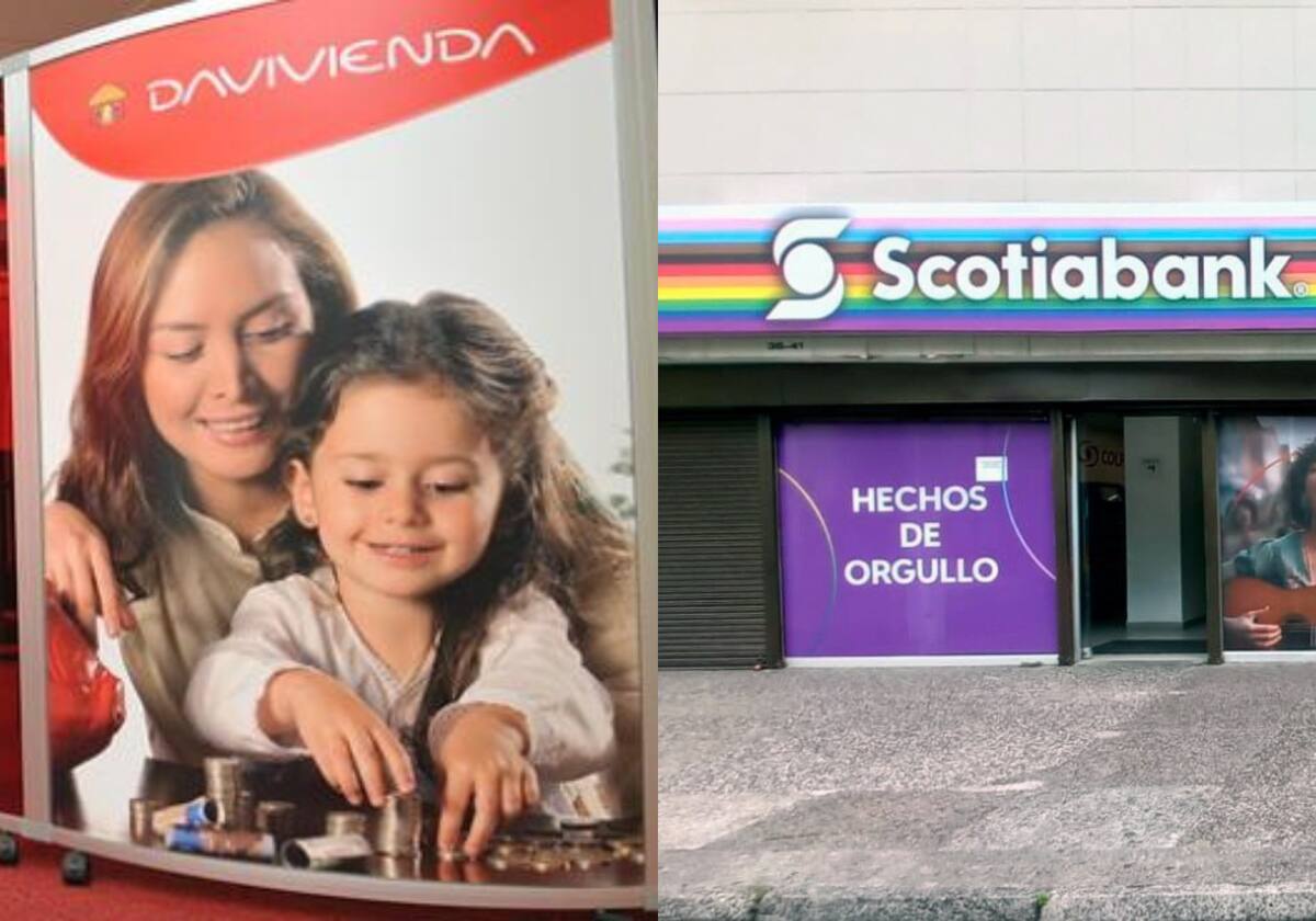 Davivienda y Scotiabank se fusionan para prestar servicios en Colombia, Costa Rica y Panamá. // Fotos: Colprensa.