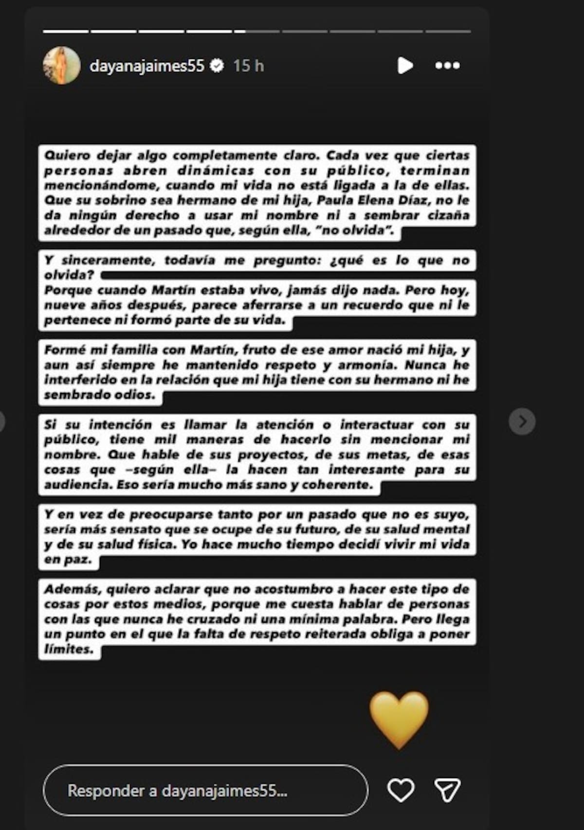 Dayana Jaimes arremetió contra Camila Varón. //Captura de pantalla.