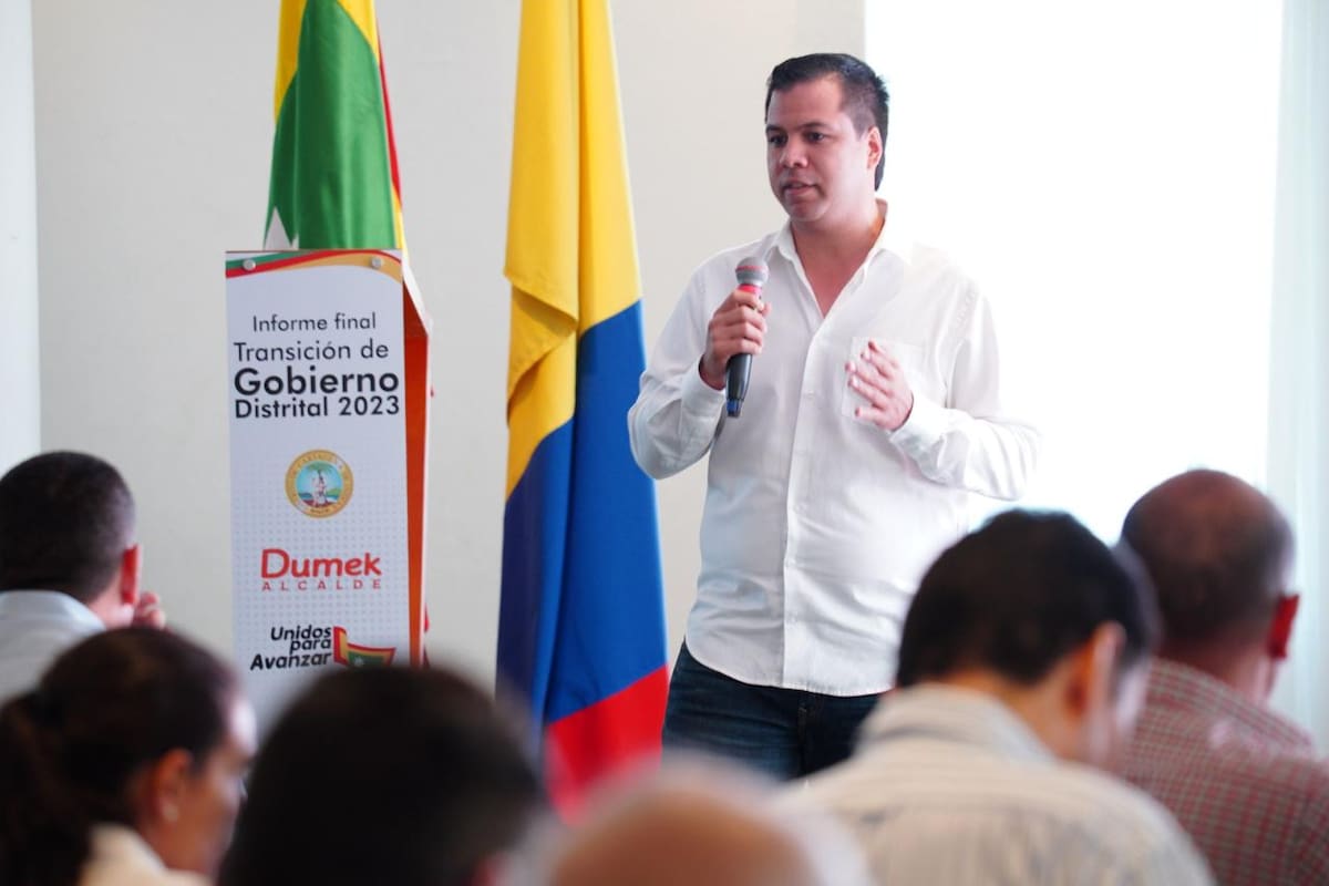 Dayro Bustillo Alvarado, exsecretario privado de Despacho. // Foto: Alcaldía de Cartagena