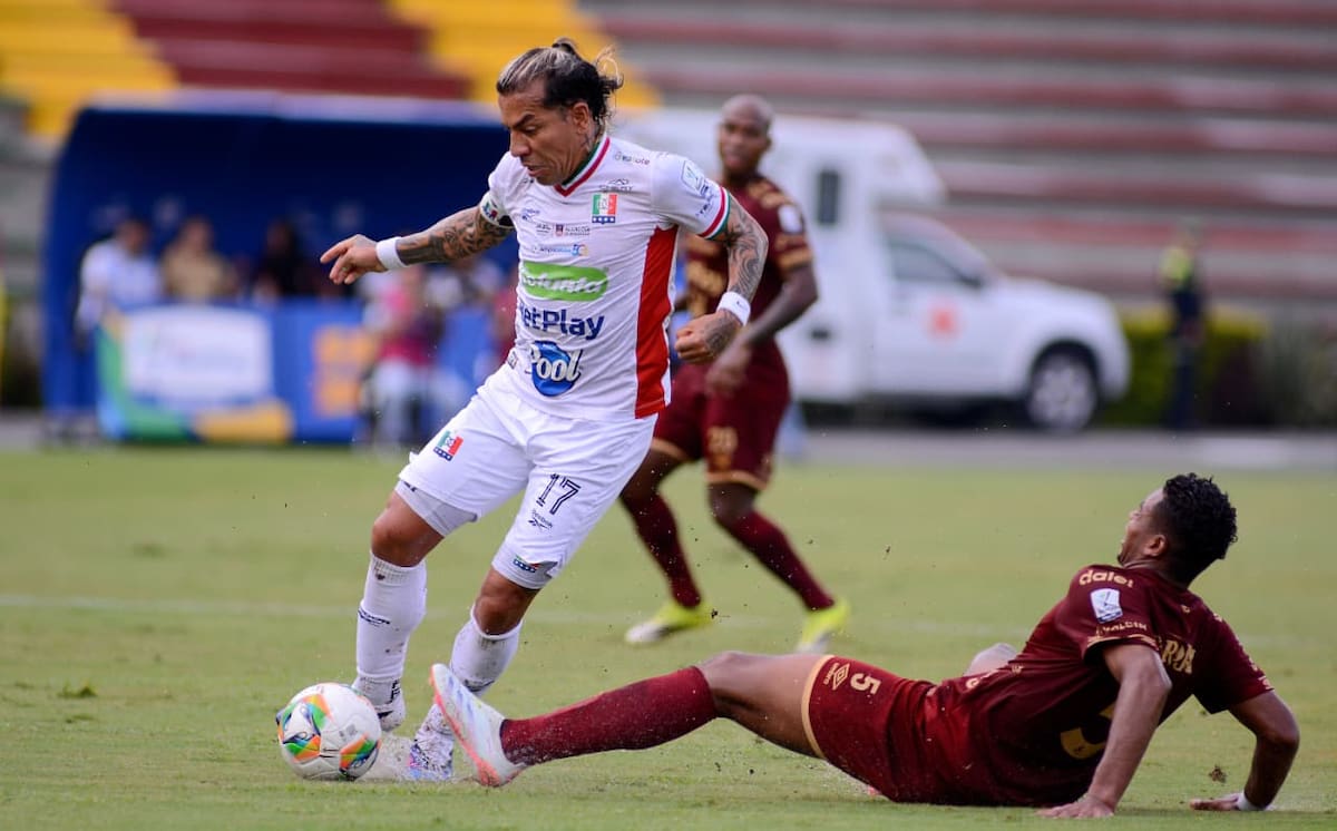Dayro Moreno está a un paso de ser el máximo goleador en la historia de Once Caldas. //Foto: Colprensa