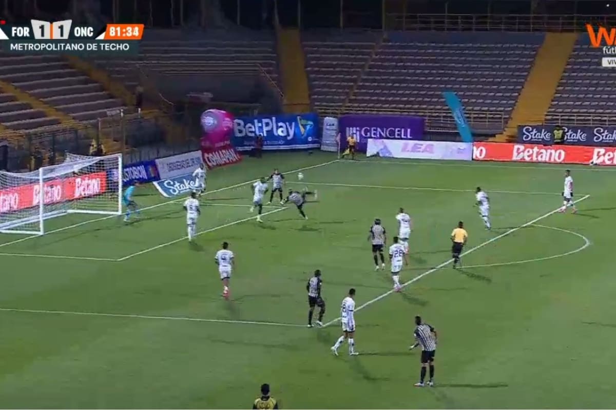 Video: Dayro Moreno metió golazo de media chilena en la victoria de Once Caldas