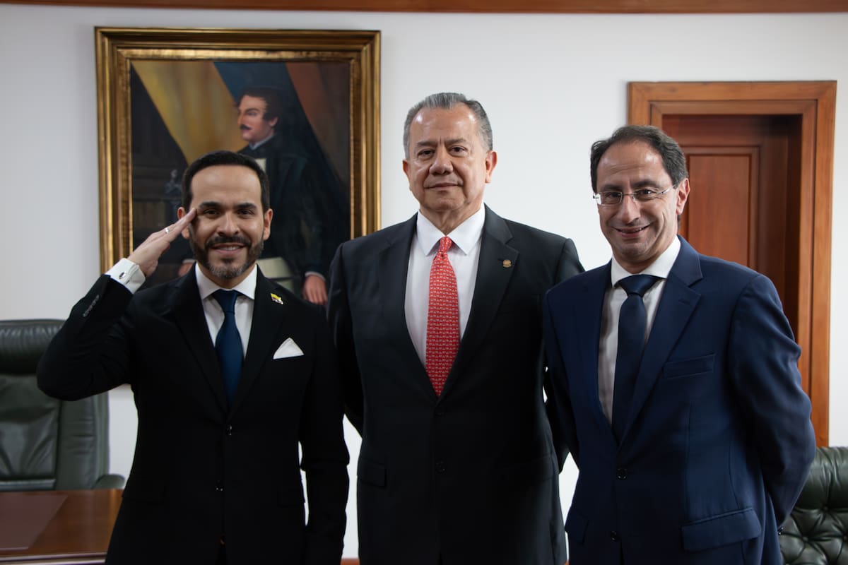 Así fue la reunión de Abelardo De la Espriella con las Altas Cortes antes de su posesión