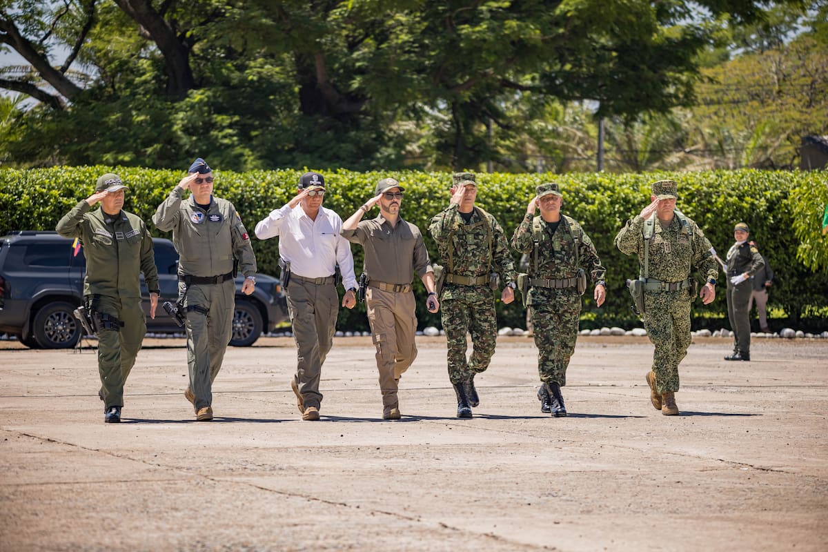 De la Espriella activa la Fuerza de Tarea Urano. // Foto: cortesía de la Presidencia de la República.