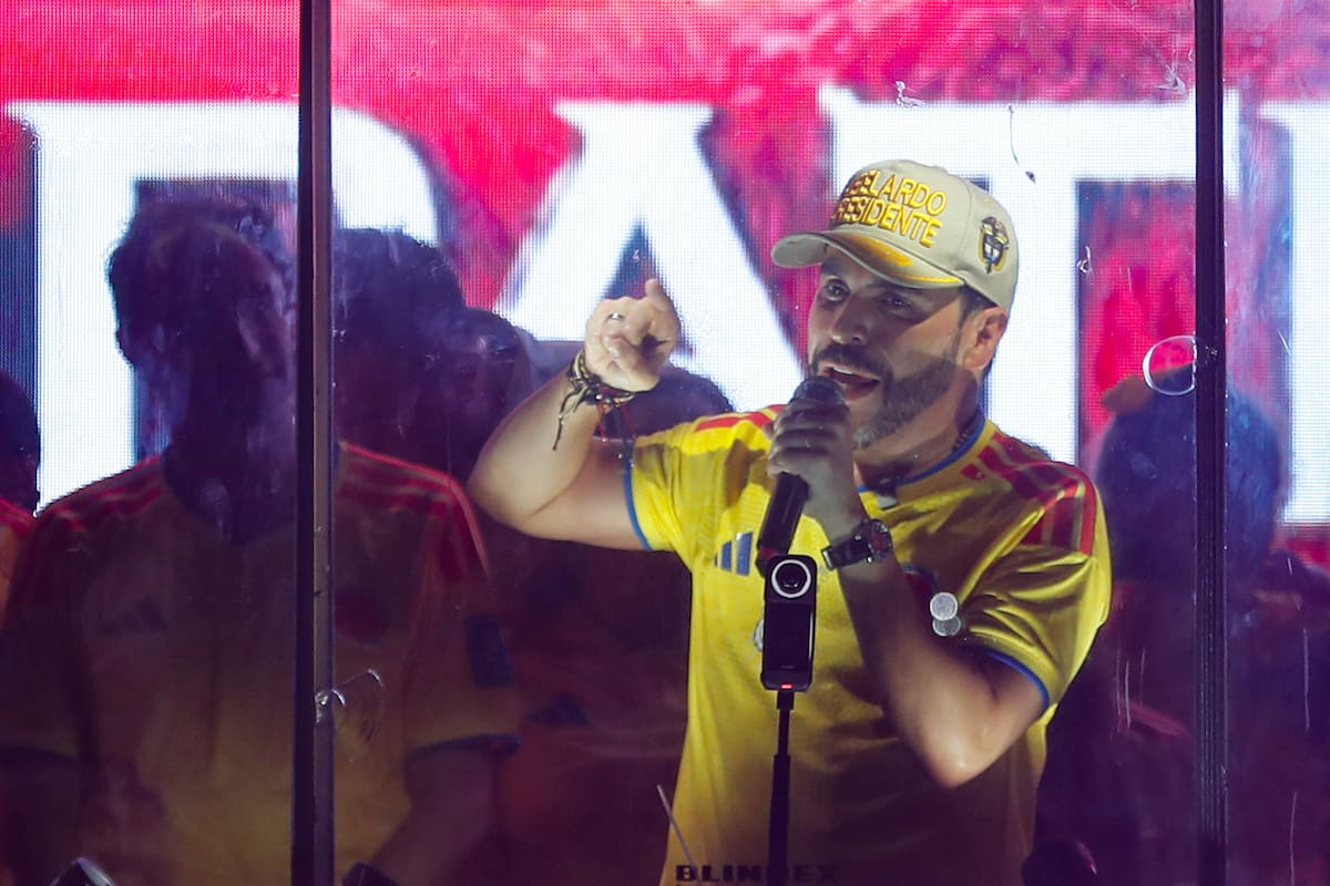 El candidato de ultraderecha Abelardo de la Espriella. // Foto: EFE/ Ernesto Guzmán Jr.