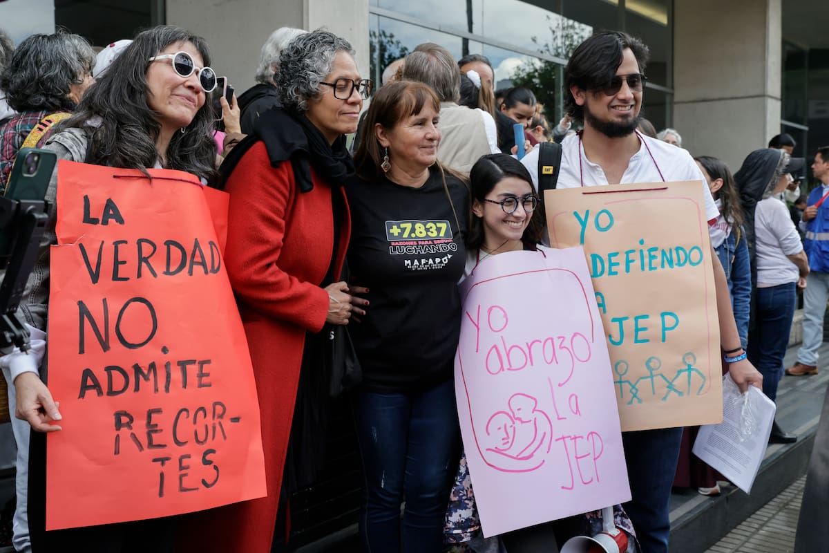 De la Espriella, con dos meses en el poder, afronta esta semana su primera gran protesta. // Foto: EFE/ Carlos Ortega ARCHIVO.