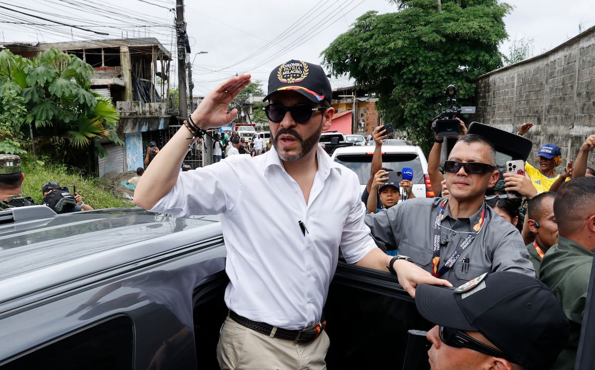 Abelardo de la Espriella anuncia un plan para ayudar al Chocó tras el terremoto. // Foto: EFE/ Mauricio Dueñas Castañeda