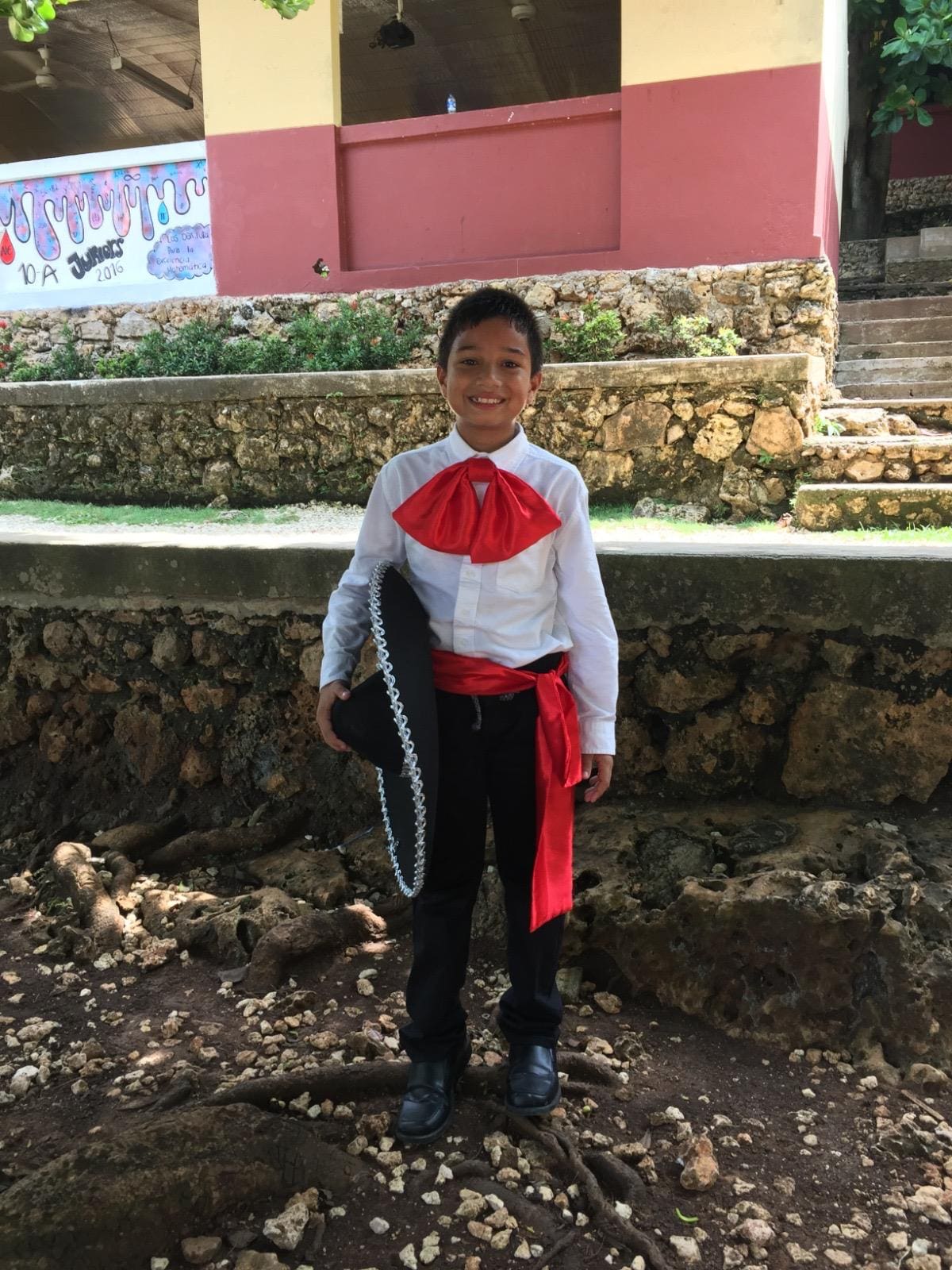De niño participaba en las diversas actividades escolares, descatando por su liderazgo. // Foto: cortesía Juan C. Paternina
