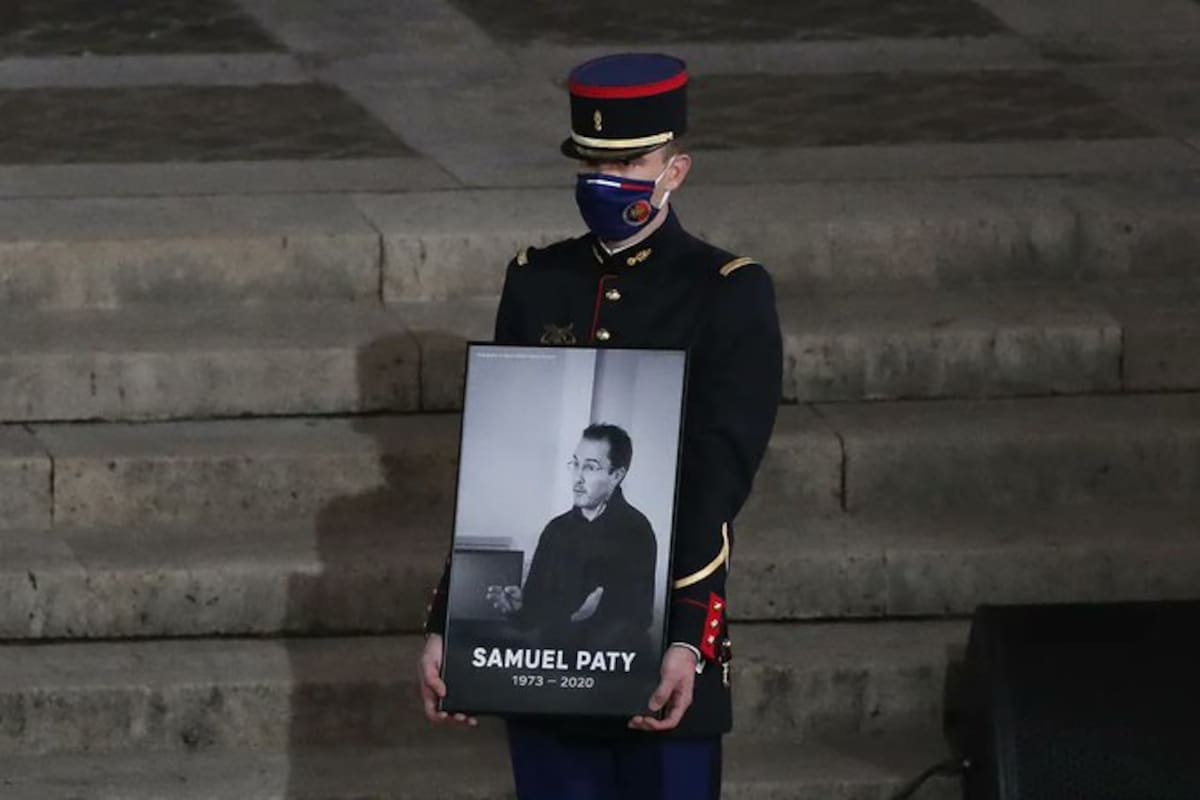 Condenan a ocho personas por decapitación del docente francés Samuel Paty