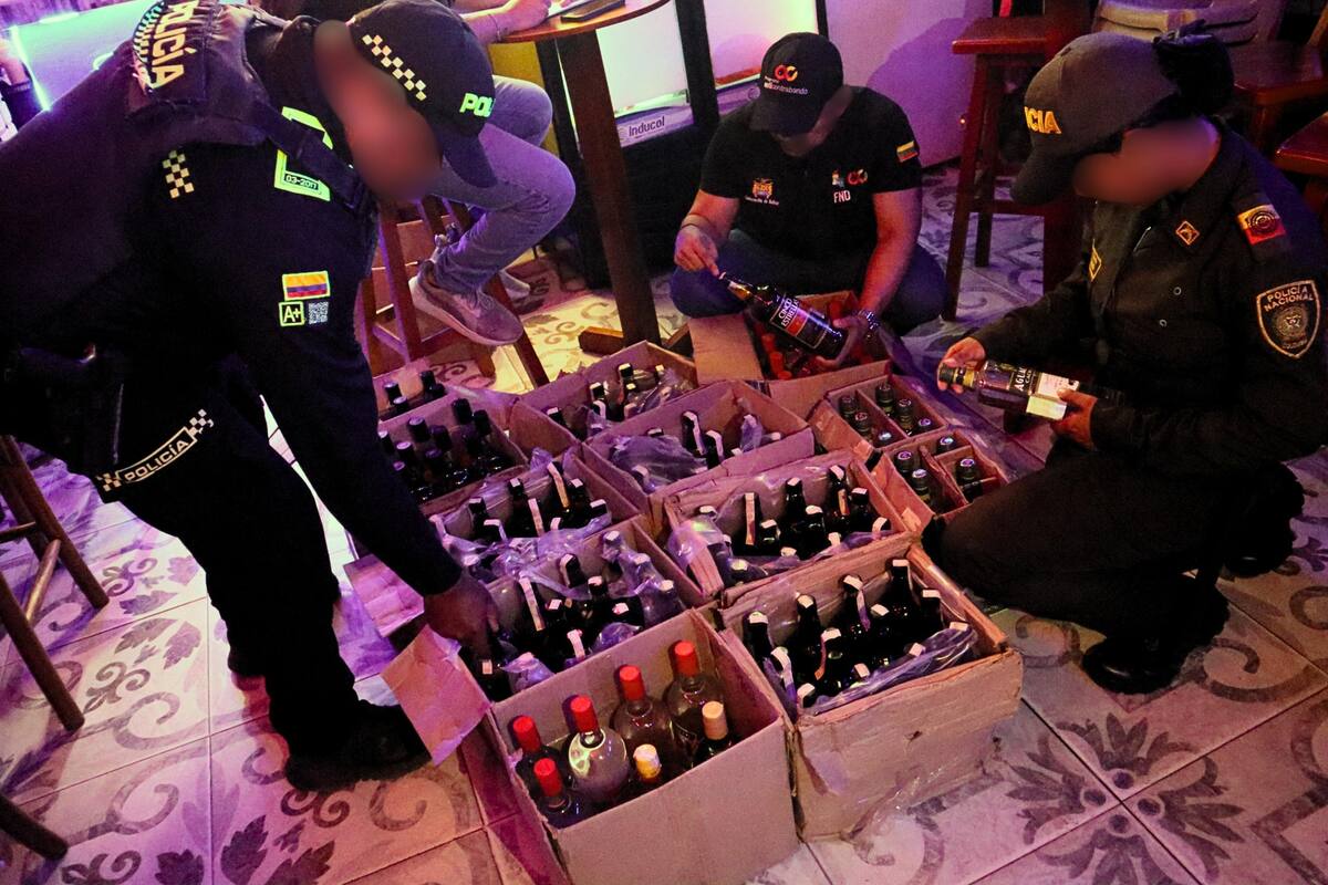 Operativo anticontrabando en Cartagena deja millonaria incautación de licor