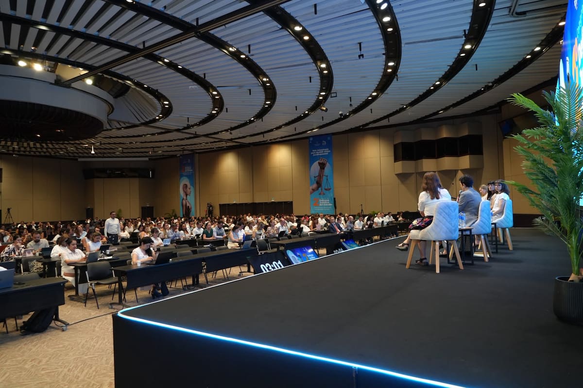 La agenda del segundo día estará enfocada en el uso de la inteligencia artificial. // Cortesía: Defensa Jurídica del Estado.