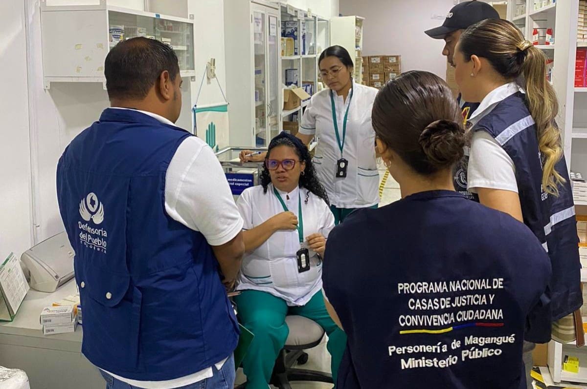 La Defensoría del Pueblo interviene para mejorar la salud en Bolívar. // Foto: Defensoría del Pueblo