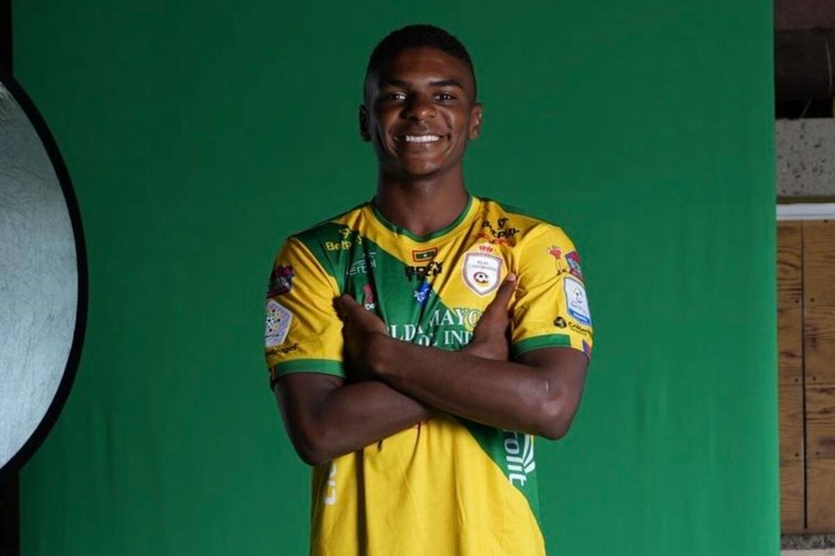El futbolista de Real Cartagena que salió de abajo y va para arriba