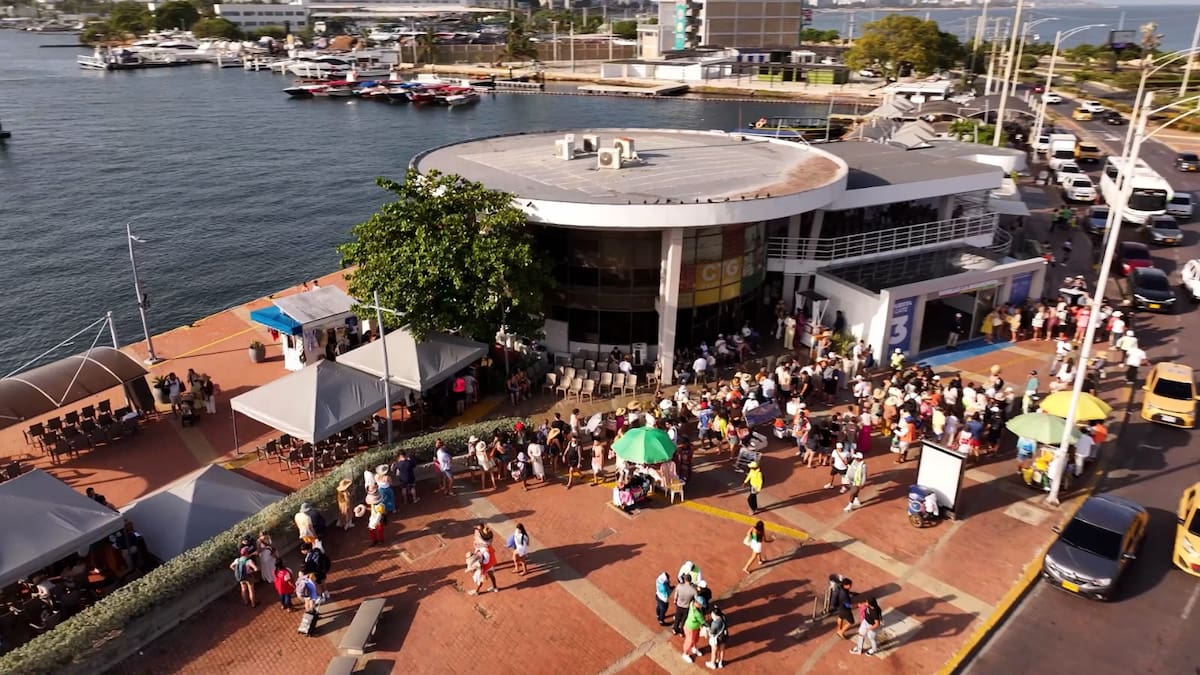 Del 14 al 17 de agosto, cientos de locales y turistas se movilizarán hacia las islas desde el muelle de La Bodeguita. // Foto: cortesía - Alcaldía de Cartagena