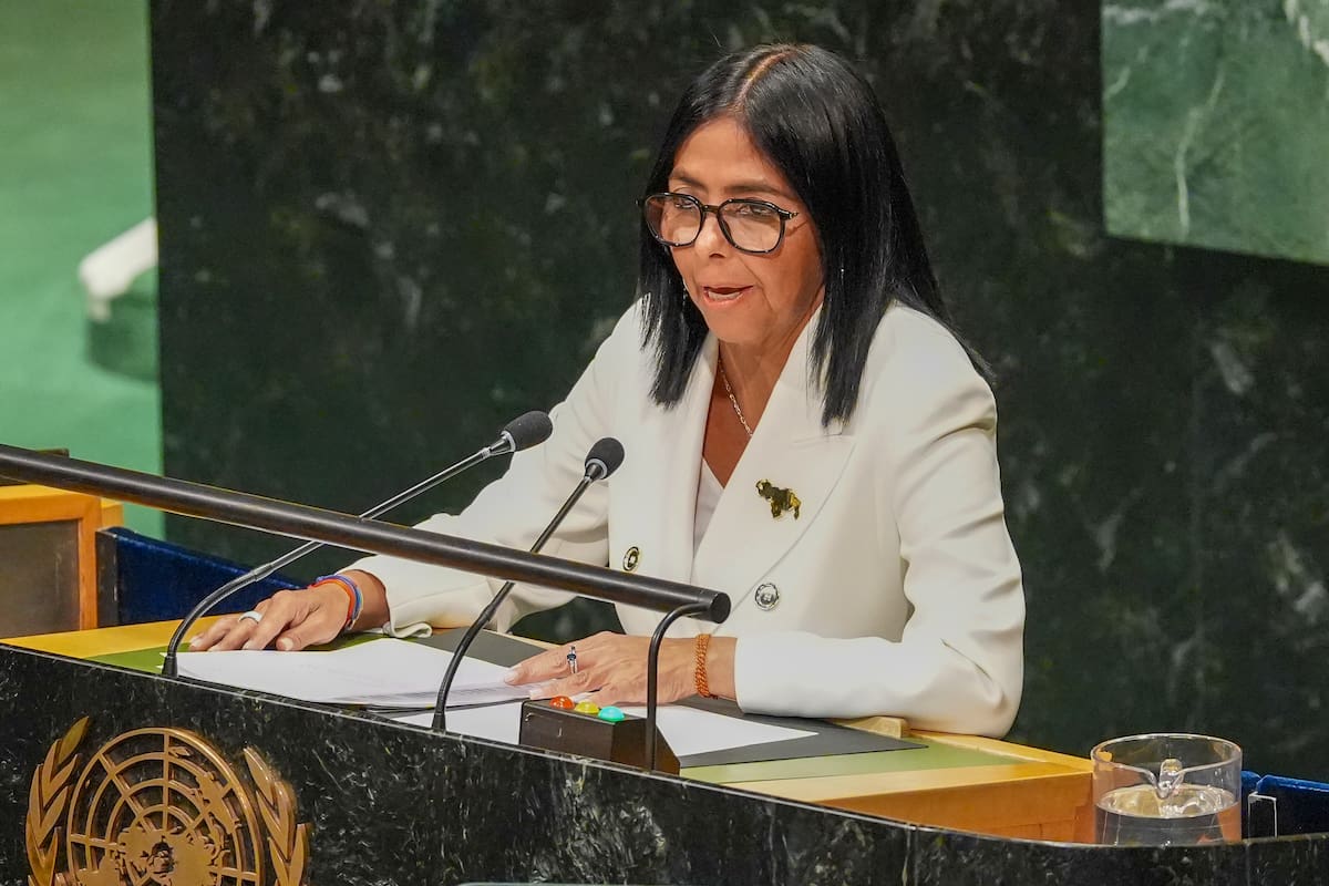 Delcy Rodríguez sorprende ante la ONU: promete elecciones en Venezuela