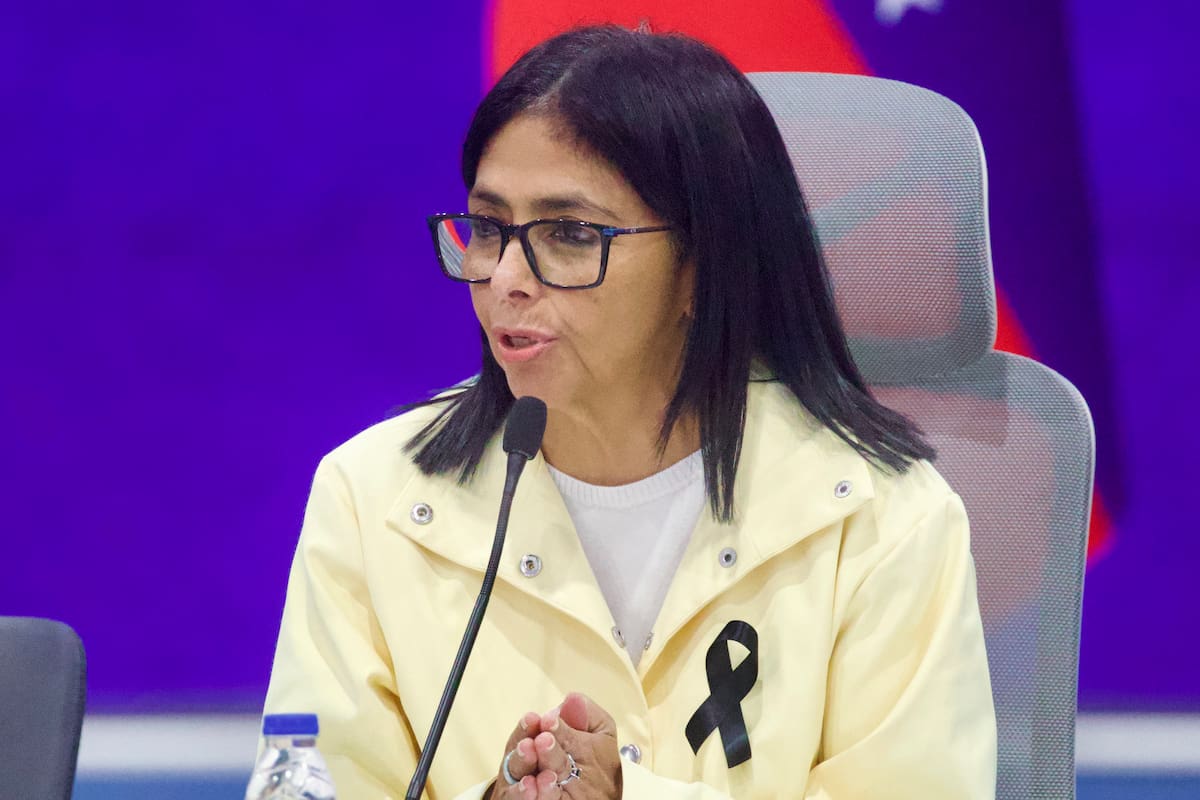 Delcy Rodríguez pide reformar la polémica ley contra el odio en Venezuela