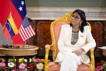 La crítica de Delcy Rodríguez tras el regreso de María Corina Machado a Venezuela