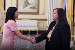Delcy Rodríguez celebró los logros alcanzados en el diálogo nacional con la oposición