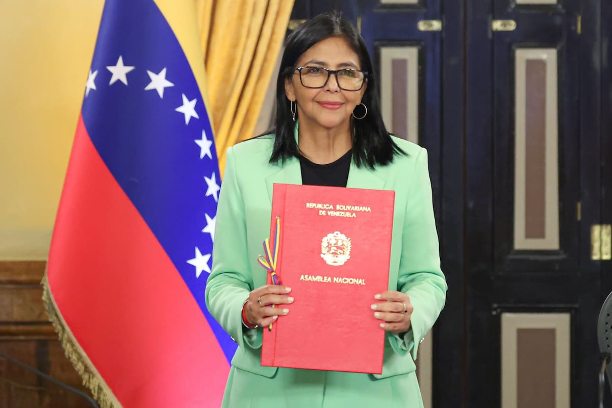 Delcy Rodríguez marca postura ante EE.UU. y sube el tono político