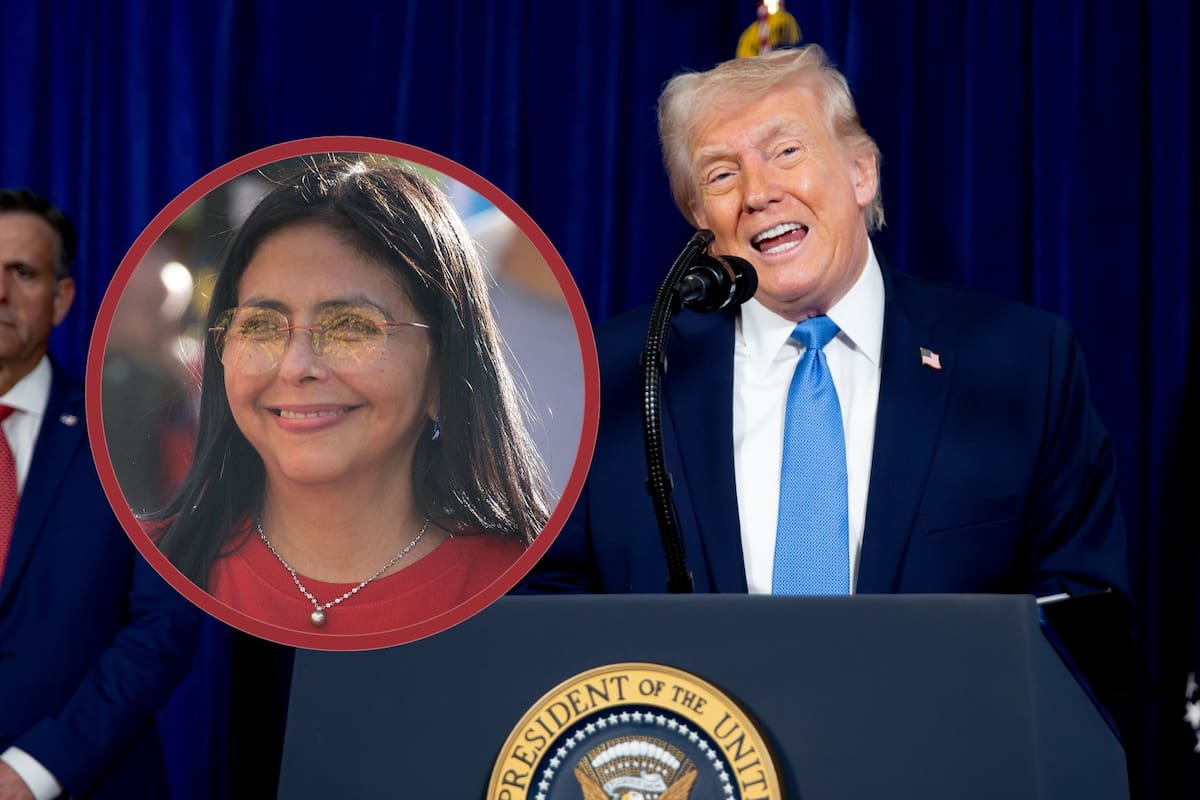 Donald Trump amenaza a Delcy Rodríguez: “acabará peor que Maduro”