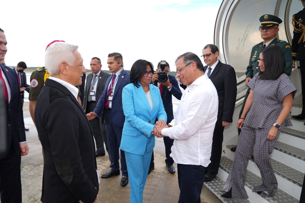Se confirma visita de Delcy Rodríguez a Colombia para reunirse con Petro. // Foto: Colprensa.