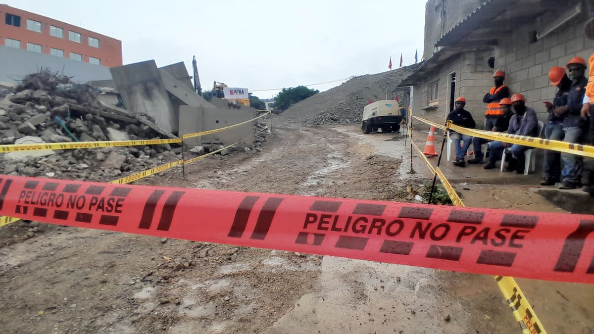 Así esta la zona donde se encontraba el polémico edificio Aquarela. // Julio Castaño - El Universal.