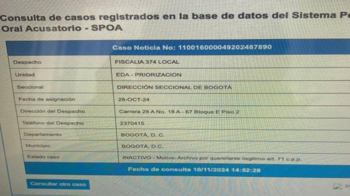 Denuncia contra Vicky Dávila fue archivada. Así lo confirma la información que reposa en la base de datos del Sistema Penal Oral Acusatorio. // Foto: redes sociales