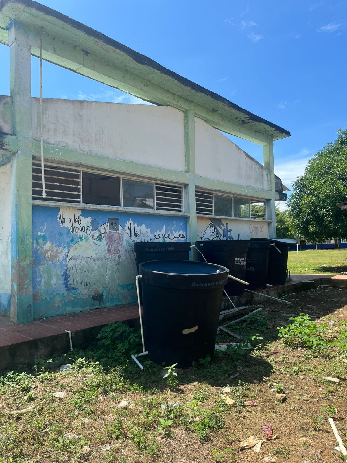 Denuncian malas condiciones en colegio de La Ventura, Tiquisio (Bolívar). // Foto: cortesía - comunidad estudiantil