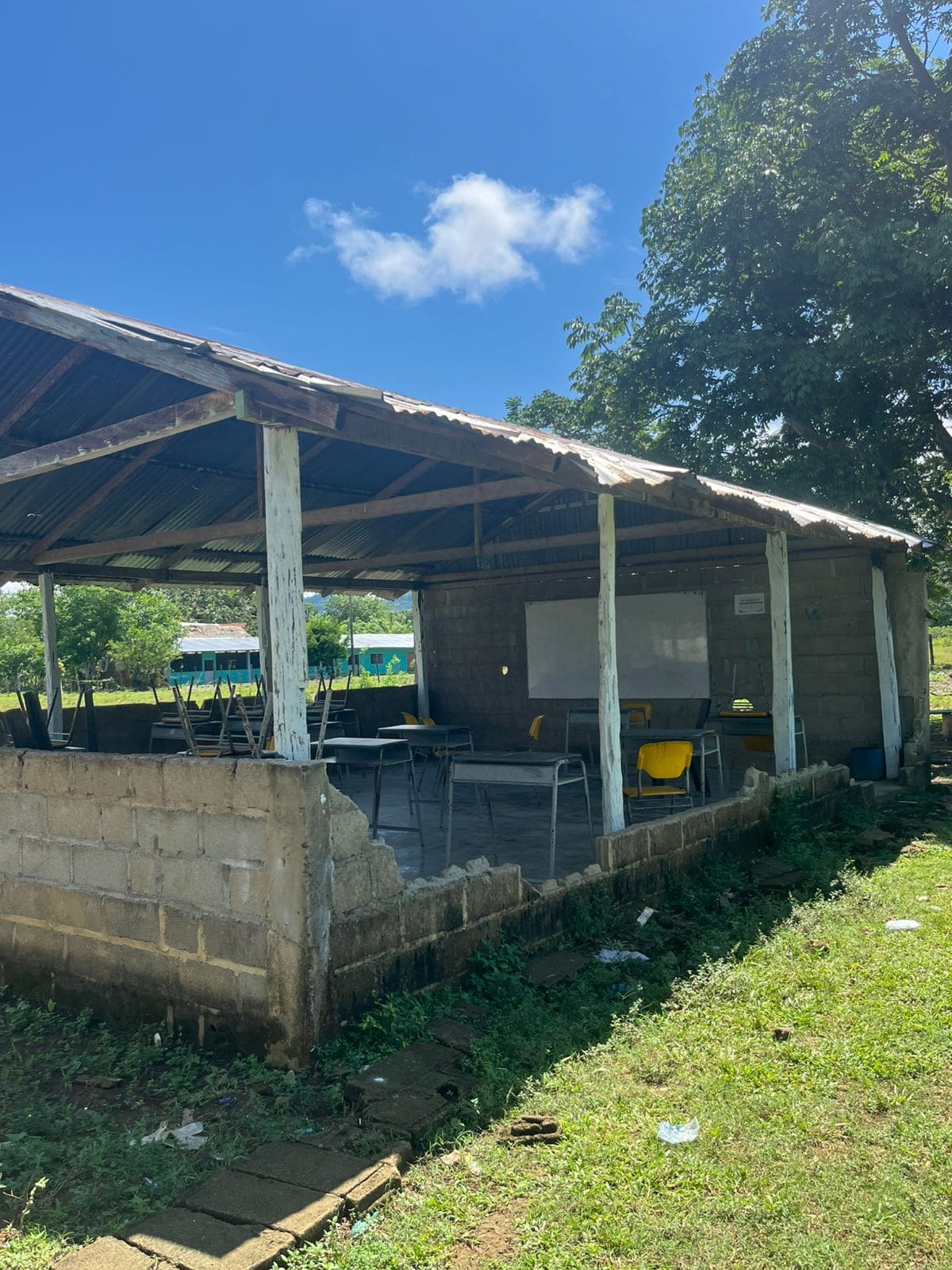 Denuncian malas condiciones en colegio de La Ventura, Tiquisio (Bolívar). // Foto: cortesía - comunidad estudiantil