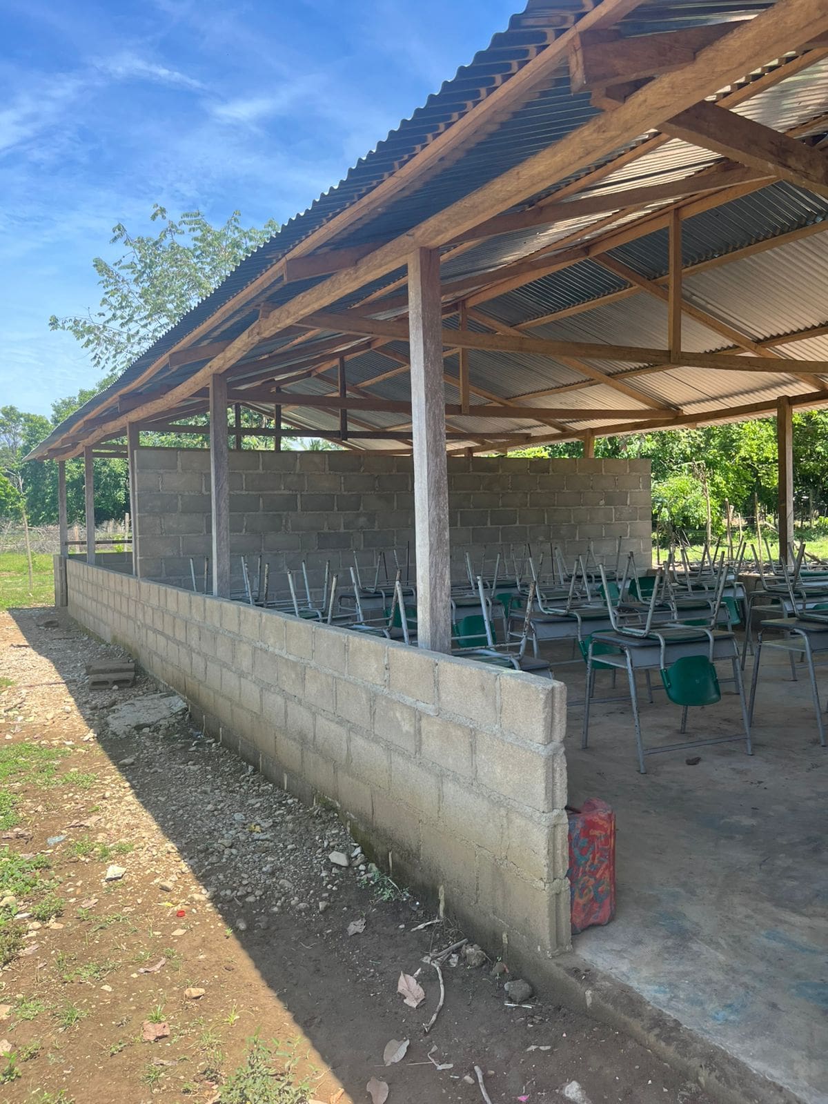 Denuncian malas condiciones en colegio de La Ventura, Tiquisio (Bolívar). // Foto: cortesía - comunidad estudiantil