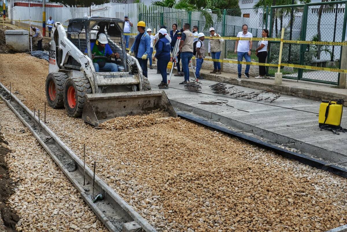 Inspección del DNP en Cartagena. // Foto: cortesía