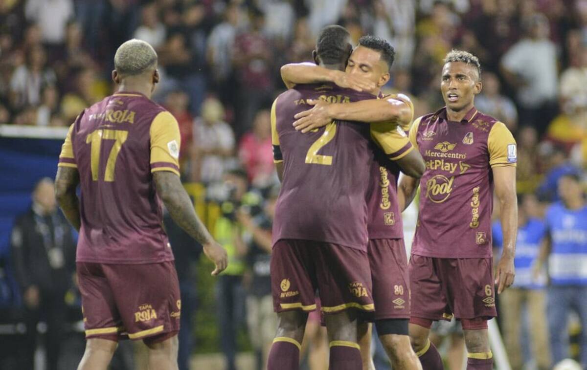Deportes Tolima se quedó con el Grupo B de los Cuadrangulares Semifinales. //Foto: Colprensa.