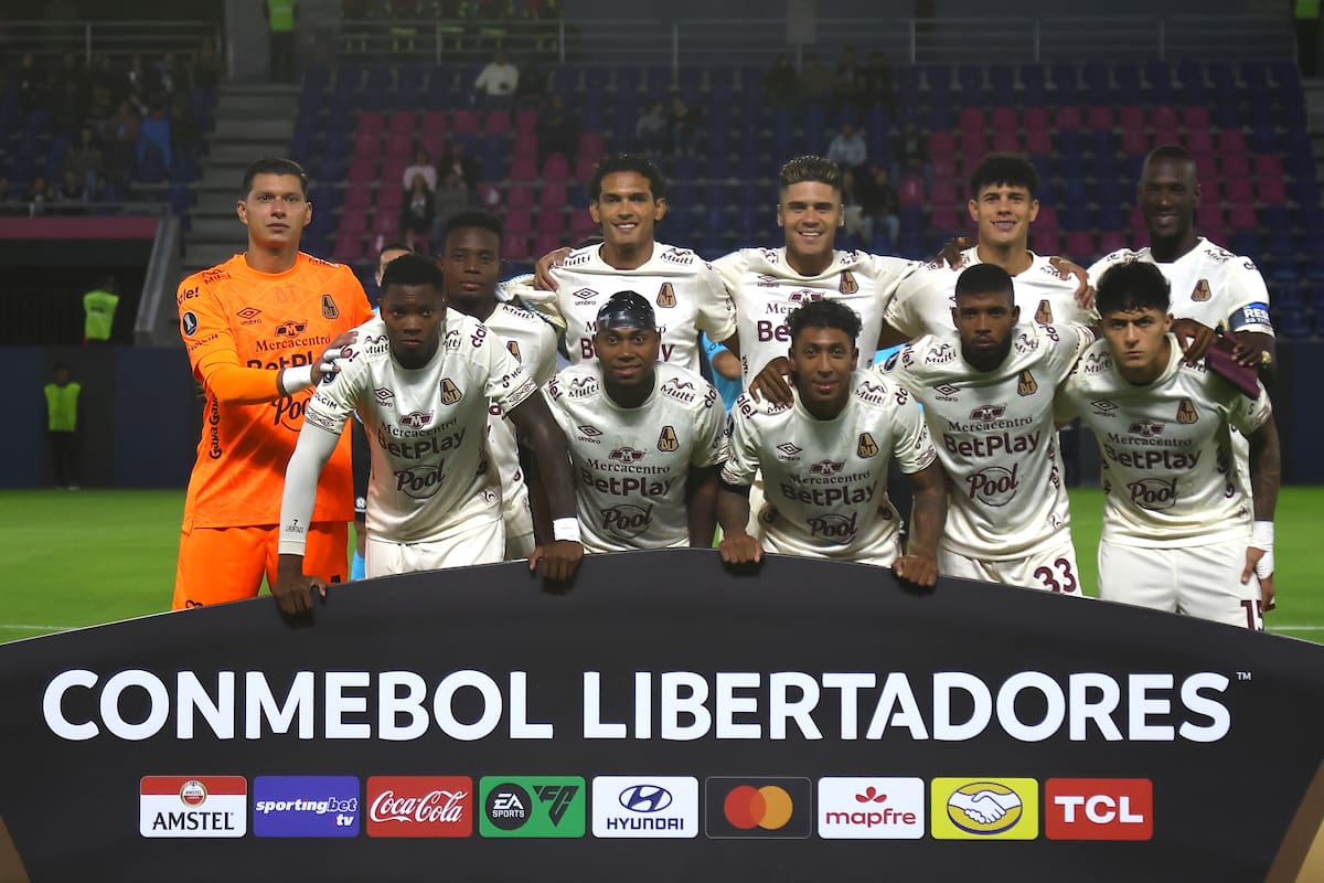 Deportes Tolima le dijo adiós a la Copa Libertadores en los octavos de final. //Foto, EFE: STR