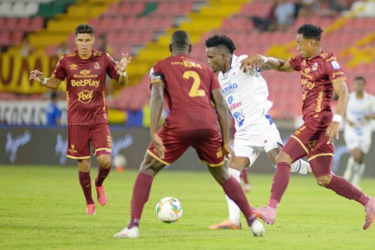 Tolima golpeó primero y tomó ventaja ante Pasto en los playoffs