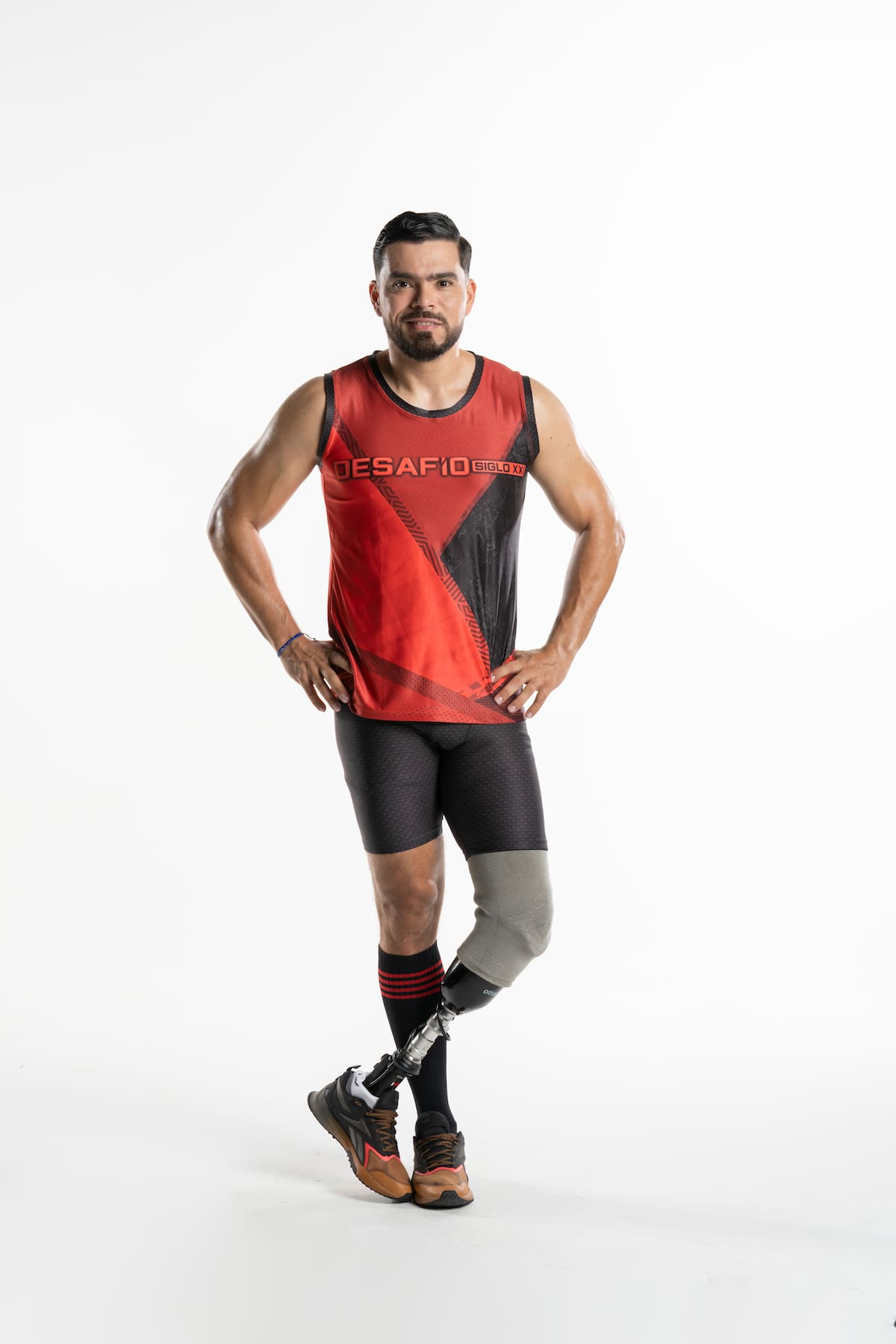 Mario Alejandro Pineda, veterano del Ejército Nacional. Hoy participa en el Desafío 2025. //Foto: Cortesía Caracol.