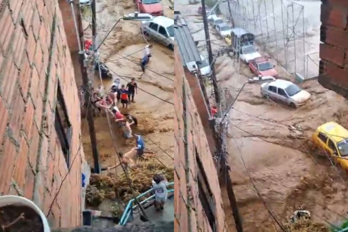 Desbordamiento de una quebrada deja como saldo un niño fallecido en Medellín