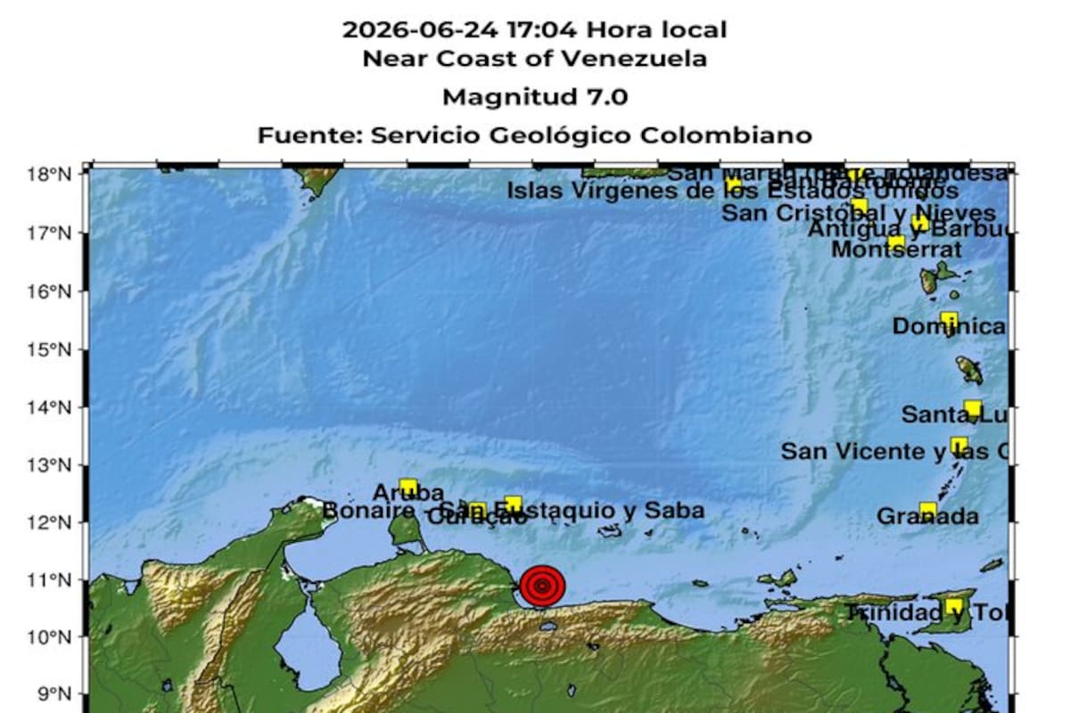 ¿Habrá tsunami en Colombia? Esto dijeron tras sismo en Venezuela