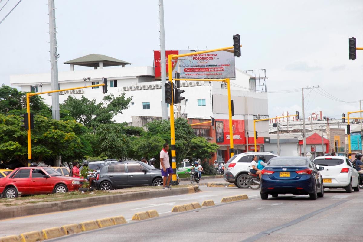 ¿Cómo influyen los semáforos dañados en la movilidad de Cartagena?